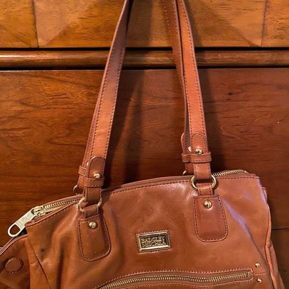 Badgley Mischka Leather Tote Bag - Picture 2 of 5
